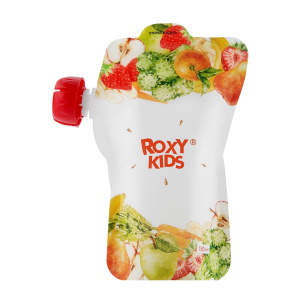 Многоразовые пакеты для детского питания ROXY-KIDS, 5 шт