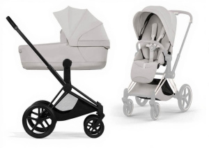 Детская коляска Cybex Priam V шасси Matt Black 2 в 1
