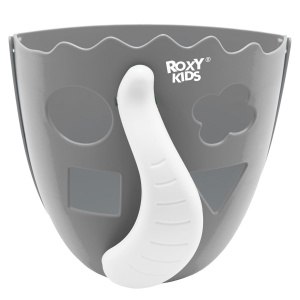 Органайзер детский ковш для ванной для игрушек и для купания ROXY-KIDS DINO
