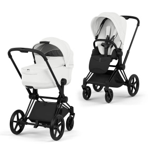 Детская коляска Cybex Priam V шасси Matt Black 2 в 1