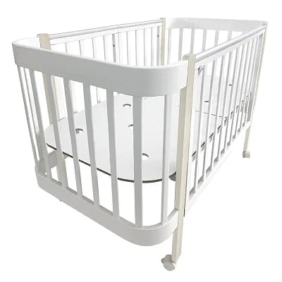 Кровать детская Indigo Italiano Baby продольный маятник на колесах