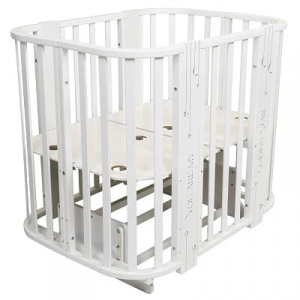 Кровать детская Indigo Baby Line 5 в 1 с поперечным маятником