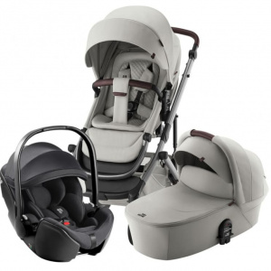Детская коляска Britax Roemer SMILE 5Z LUX + автокресло BABY-SAFE PRO 3 в 1