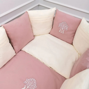 Комплект в кроватку Lappetti "Organic Baby Cotton 1" 6 предметов