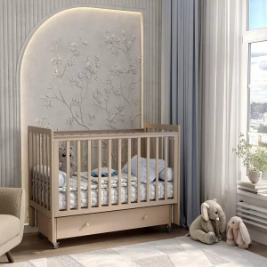 Кровать детская Antemi Classic Sleep с маятником и ящиком