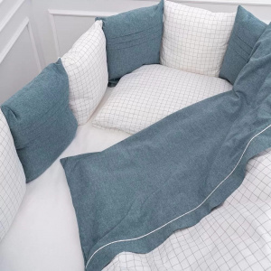 Комплект в кроватку Lappetti "Organic Baby Cotton 2" 6 предметов
