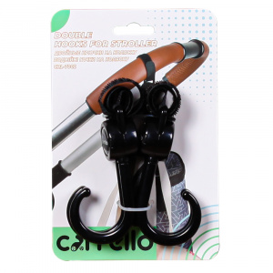Двойные крючки для коляски Carrello