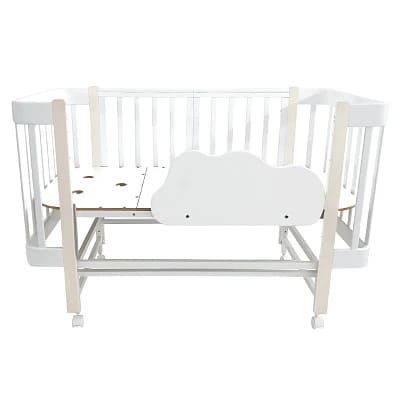 Кровать детская Indigo Italiano Baby продольный маятник на колесах
