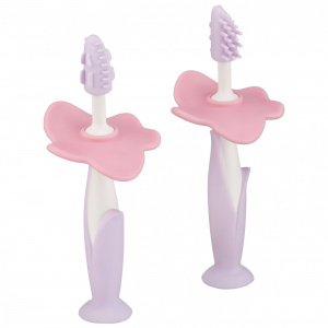 Прорезыватель-массажер для зубов для десен ROXY-KIDS FLOWER, 2 шт