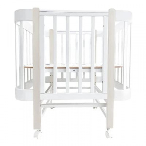 Кровать детская Indigo Italiano Baby продольный маятник на колесах