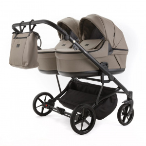Детская коляска для двойни Adamex Leo Duo Deluxe 2 в 1