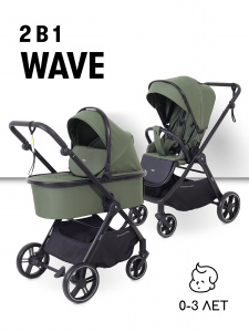 Детская коляска Rant Basic Wave 2 в 1