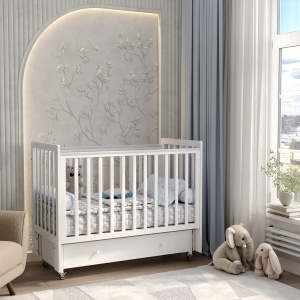 Кровать детская Antemi Classic Sleep с маятником и ящиком