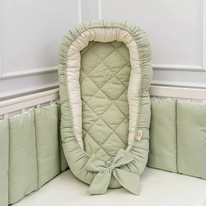 Кокон‑гнёздышко Lappetti Organic Baby Cotton