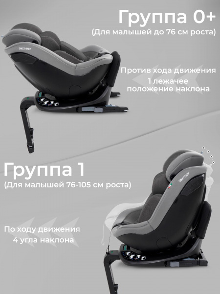 Автокресло Sweet Baby Odyssey B3 i-Size (от 40 – 105 см)