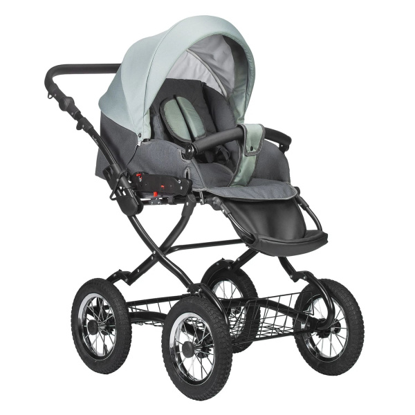 Детская коляска Indigo Charlotte Sity Classic 12" 2 в 1