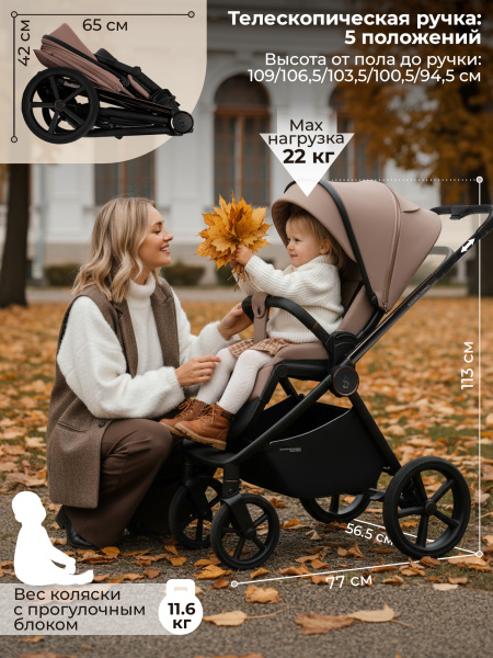 Детская коляска Sweet Baby Elegante Therma 2 в 1
