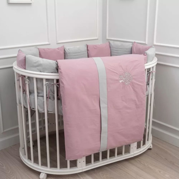 Комплект в кроватку Lappetti "Organic Baby Cotton 1" 6 предметов