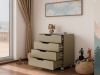 Комод Incanto ЮГ 800/4 с органайзером