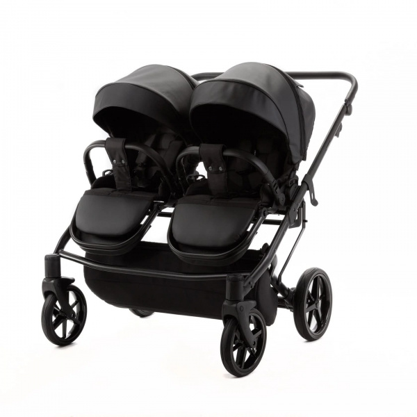 Детская коляска для двойни Adamex Leo Duo Deluxe 3 в 1