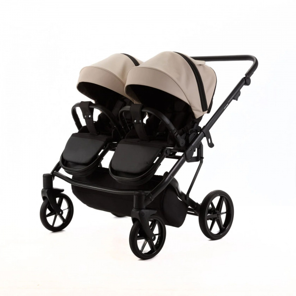 Детская коляска для двойни Adamex Leo Duo Deluxe 2 в 1